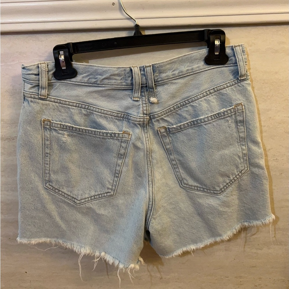 We the Free “Now Or Never” distressed denim shorts by Free People - Picture 7 of 15